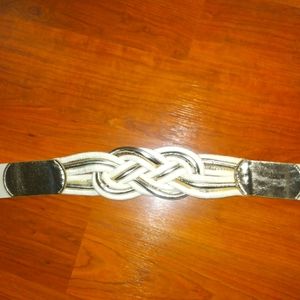 Braided waist belt woven rope design